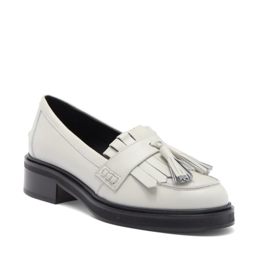 Aeyde Eryn Tassel Chalk Loafers 41=10
